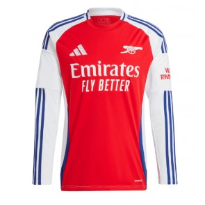 Arsenal Replica Home Stadium Shirt 2024-25 Long Sleeve